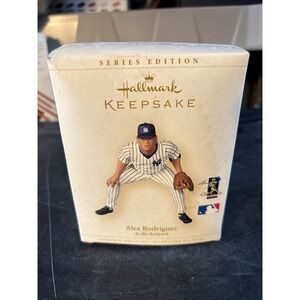 Hallmark Keepsake Christmas Tree Ornament Alex Rodriguez At The Ballpark MLB